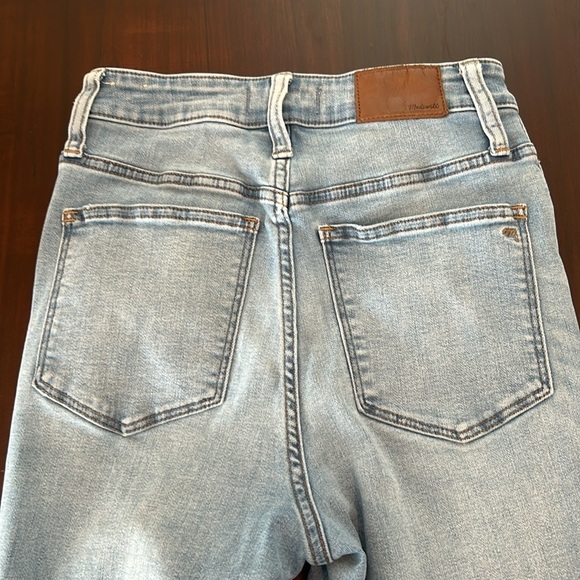 Madewell Curvy Roadtripper High Rise Skinny Jeans Blue Denim Women’s Size 25 - Picture 11 of 17